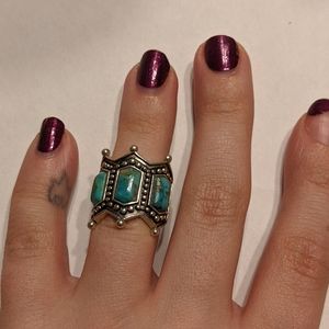 925 Turquoise Ring